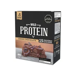 Wild Protein Barrita de Proteina Chocolate Display