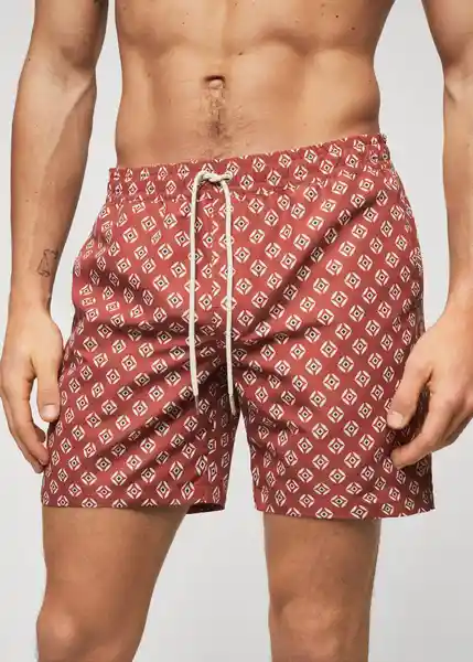 Traje del Bañador Eco Terracota Talla L Hombre Mango