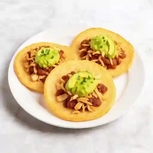 Arepas Fritas con Proteína