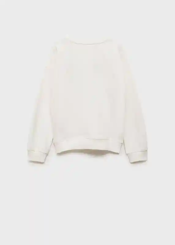 Sudadera Fierce Off White Talla 08 Niñas Mango