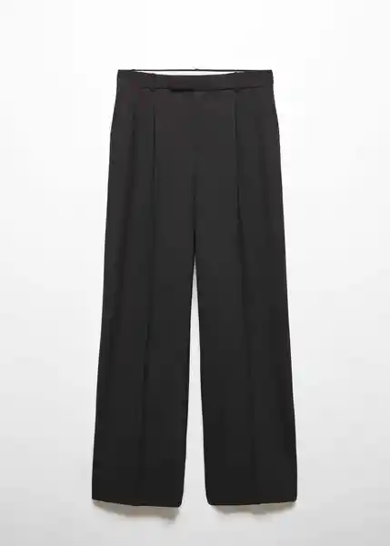 Pantalón Maura Negro Talla 50 Mujer Mango