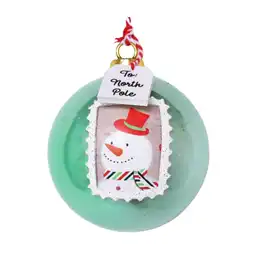 Esfera Para Estampilla Happy Xmas Krea