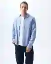 Camisa Hombre Azul Talla XL 811G501_AZU194039 Americanino