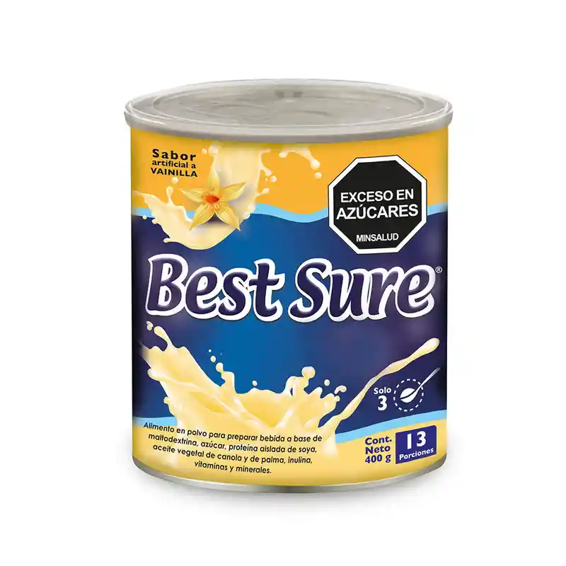   Best Sure  Suplemento Alimenticio  Forte Sabor A Vainilla 