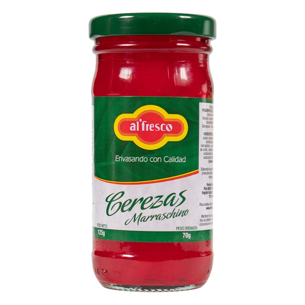 Al Fresco Cerezas Marraschino 125 g