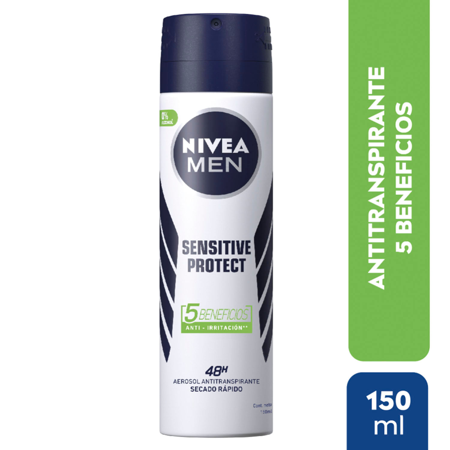 Nivea Men Antitranspirante Sensitive en Spray 150 ml