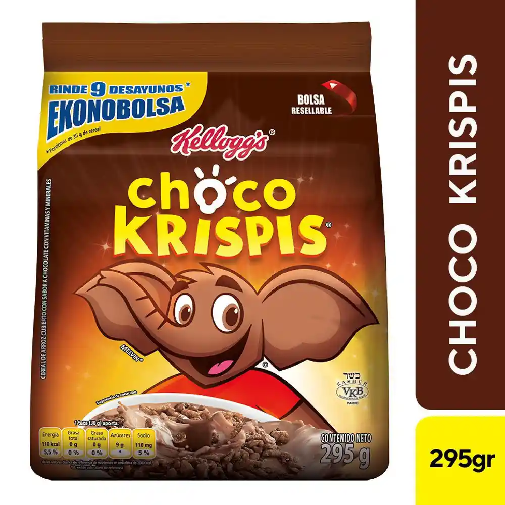 Choco Krispis Cereal de Arroz Sabor a Chocolate