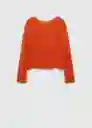 Jersey Pami Naranja Talla XL Mujer Mango