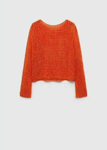 Jersey Pami Naranja Talla XL Mujer Mango