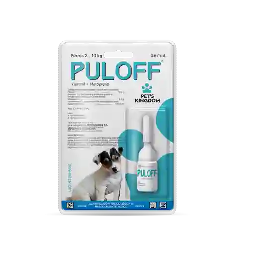 Puloff Antiparasitario para Perros 