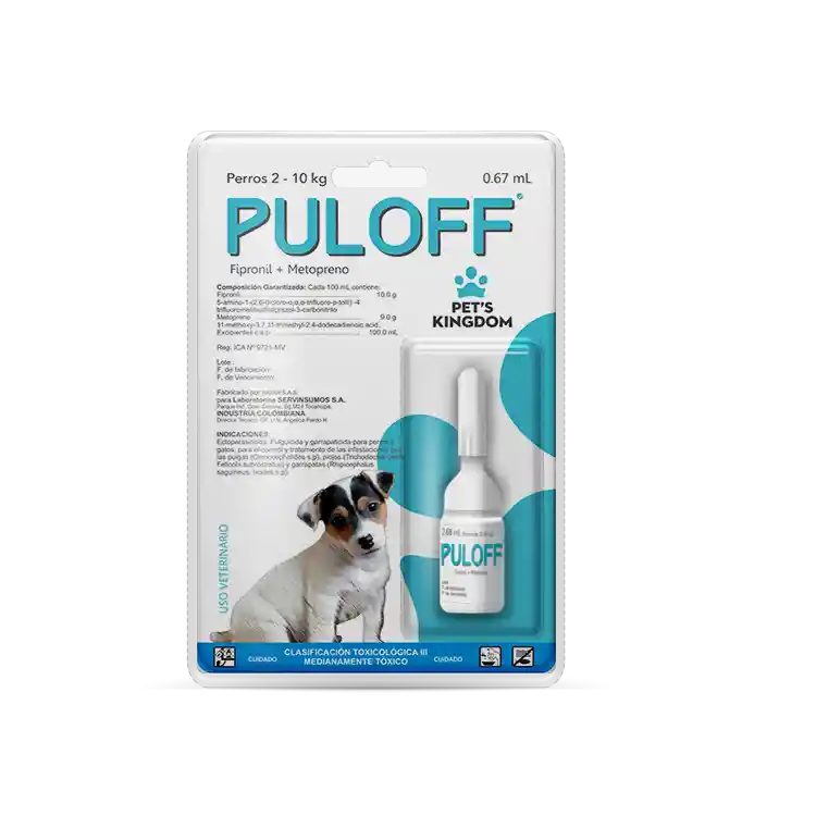 Puloff Antiparasitario para Perros 