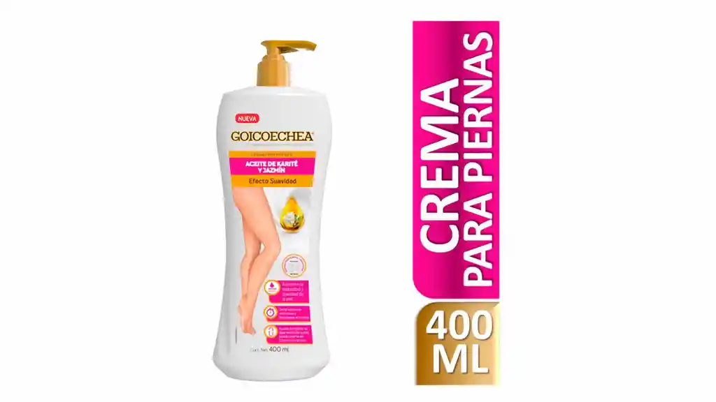 Goicoechea Crema para Piernas Karité y Jazmín