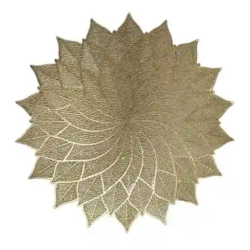 Individual Flor Navideña Dorada 1800500245 Finlandek