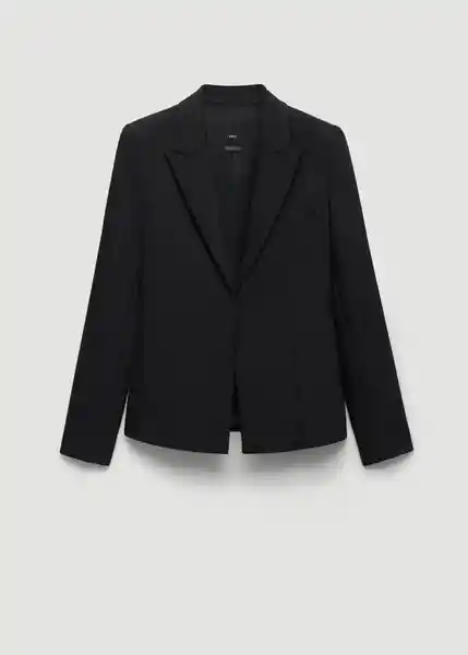 Blazer Americana Kalite Negro Talla XS Mujer Mango