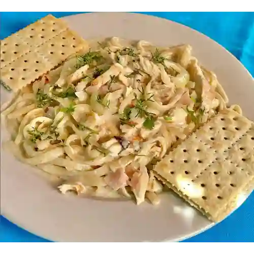 Pastas con Pollo
