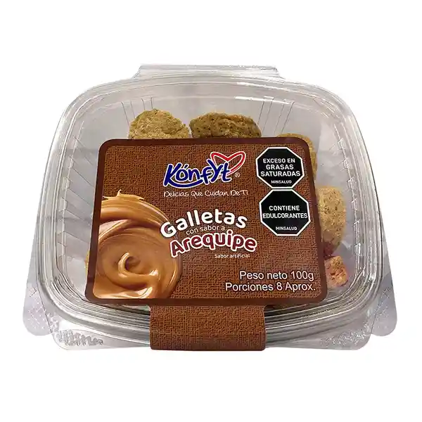 Konfyt Galleta Sabor Arequipe