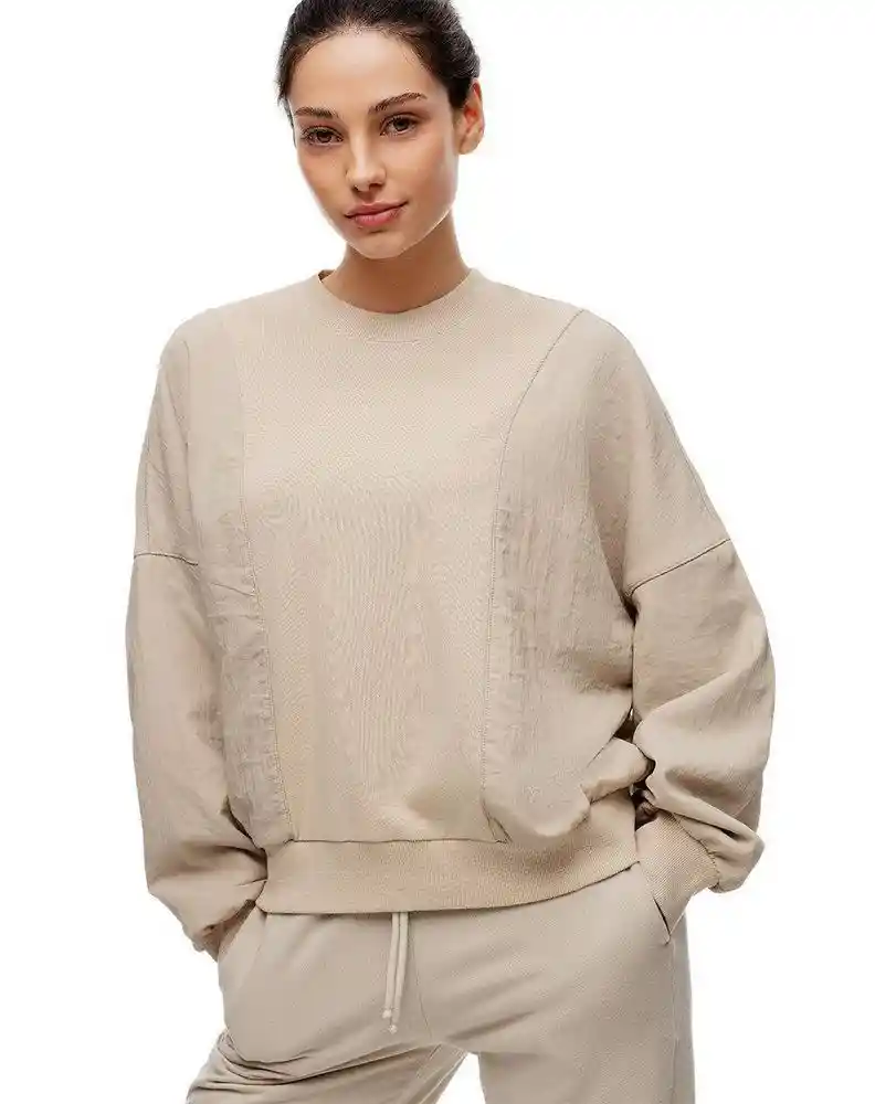 Buzo Cuello Redondo Sin Capucha S-habano