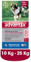 Advantix Antipulgas Para Perro >10 - 25 Kg 1 Pipeta