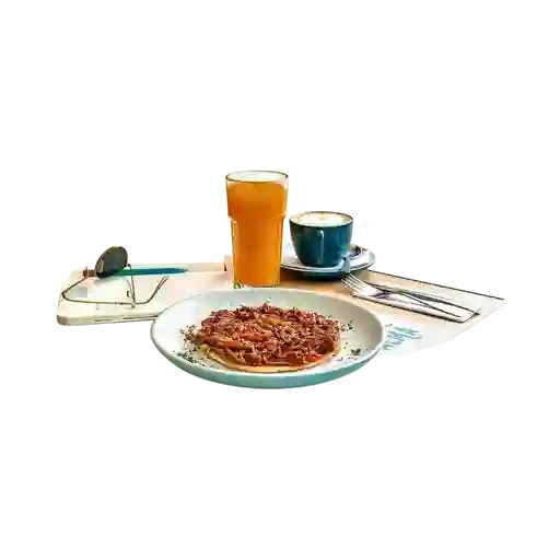Arepa con Carne Desmechada