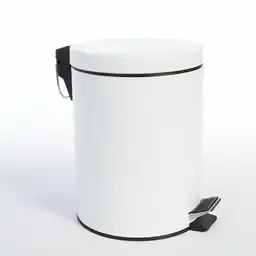 Papelera Blanco Mate Finlandek Db30255l