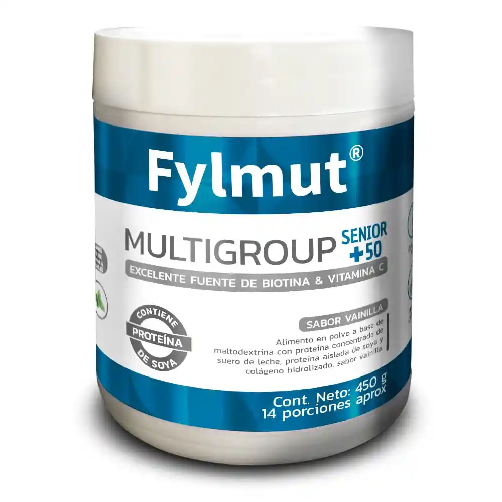 Multigroup Fylmut Senior + 50 Sabor Vainilla