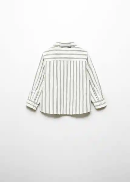 Camisa Edub Khaki Talla 71 Niños Mango