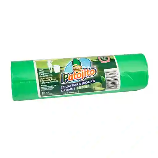 Bolsa de Basura Patojito Bio Limon55x7
