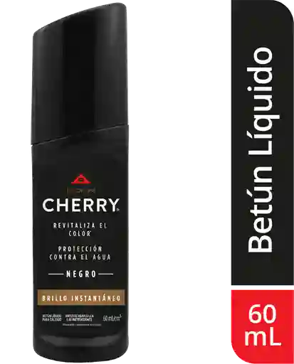 Cherry Betún Líquido Color Negro
