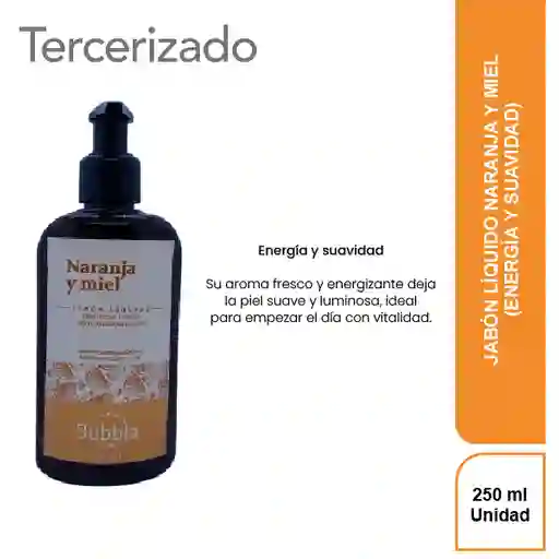 Subbla Jabón Líquido Naranja y Miel