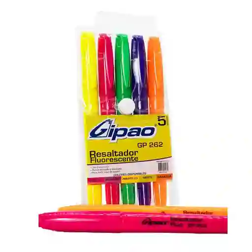 Resaltador Fluoresente Gipao