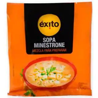 sopa minestrones Éxito