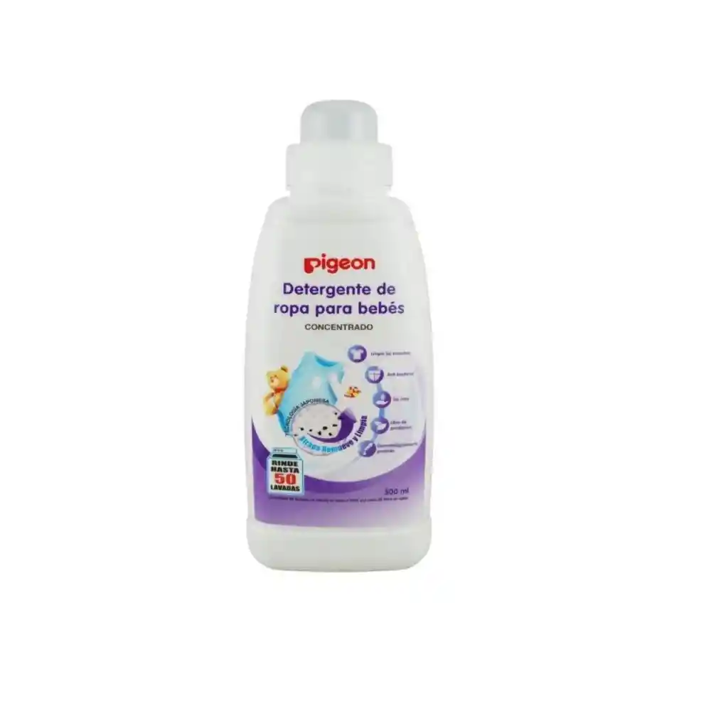 Detergente Pigeon Liquido De Ropa Para Bebes 500 Ml