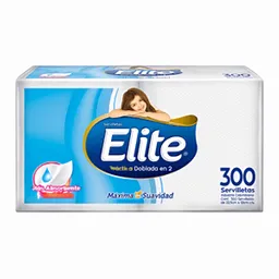 Elite Servilletas de Papel Dobladas en 2