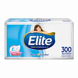 Elite Servilletas de Papel Dobladas en 2