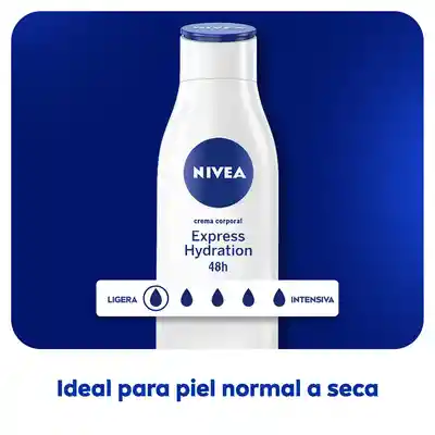 Nivea Crema Corporal Hidratación Express