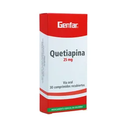 Genfar Quetiapina (25 mg)