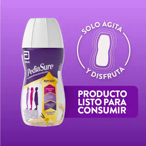 Complemento Nutricional Pediasure Peptigro Vainilla x 6 Und