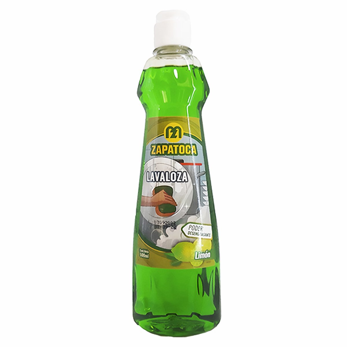 Lavaloza Zapatoca Líquido Limón 500 ml