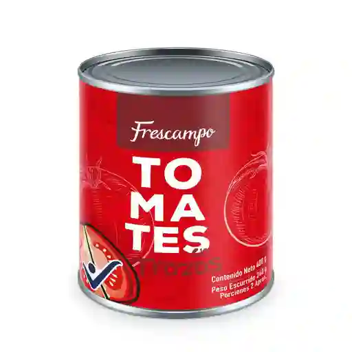 Tomate en Lata en Trozos Frescampo