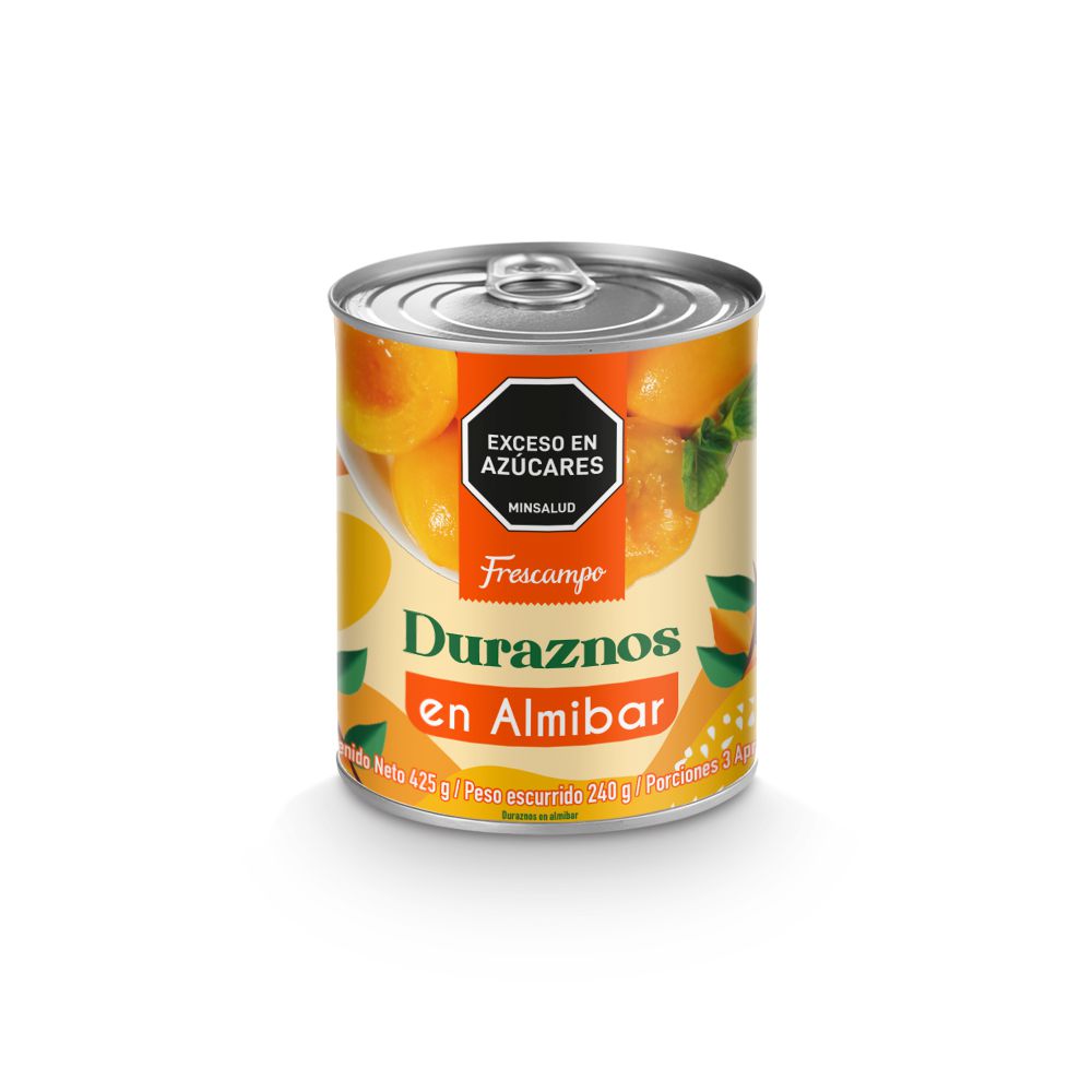 Durazno en Almíbar Frescampo 425 g