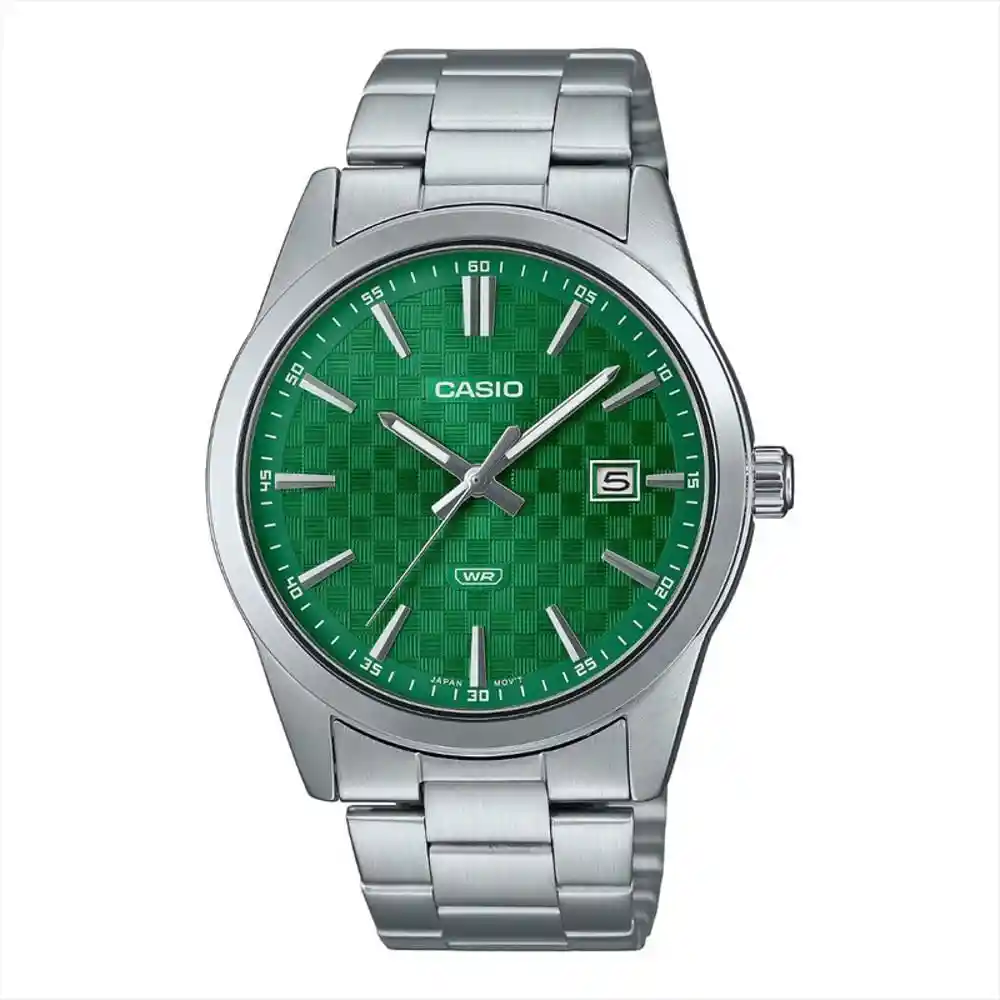 Reloj Casio Caballero Referencia Mtp Vd03d 3a1 Diseño Elegante