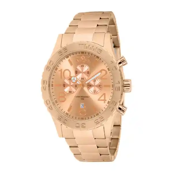 Invicta Reloj Hombre Oro Rosa 1271J