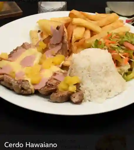 Lomo de Cerdo Hawaiano