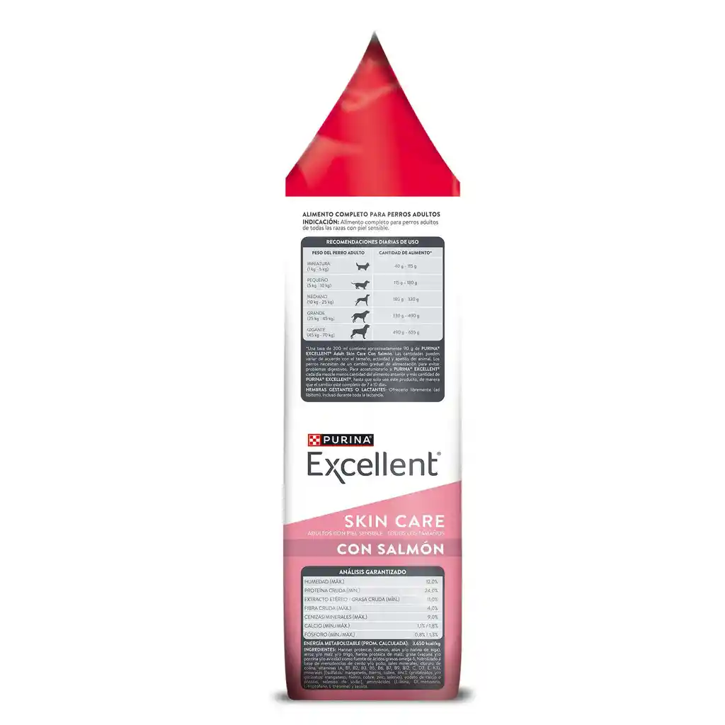 Comida para perros EXCELLENT Adult Skin Care x 3 kg