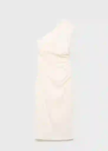 Vestido Edine Offwhite Talla M Mujer Mango