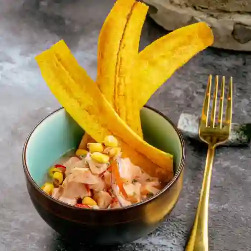 Ceviche de salmón