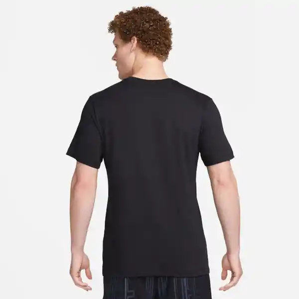 Nike Camiseta M Df Tee Dye 1 Para Hombre Negro Talla XL