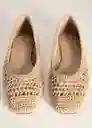 Zapatos Alado Camel Talla 41 Mujer Mango