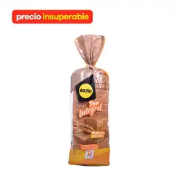 Pan Tajado Integral Éxito