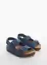 Sandalias Carloab Azul Talla 26 Niños Mango
